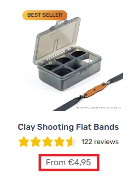 Simple Shots best deal